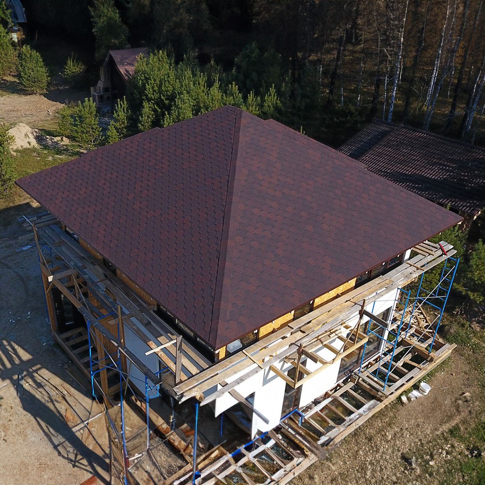 Шатровая крыша в Костерёво и Владимирской области